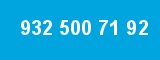 932 500 71 92 932 500 71 92